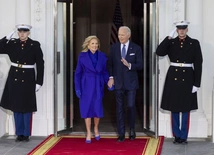 Joe Biden z małżonką, Jill
