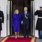 Joe Biden z małżonką, Jill