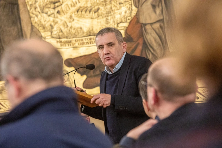 Spotkanie abp. A. Galbasa z dziennikarzami