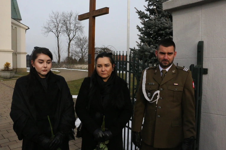 Pogrzeb kpt. Wacława Szaconia "Czarnego"