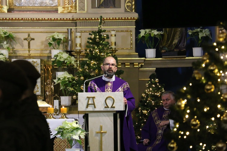 Pogrzeb kpt. Wacława Szaconia "Czarnego"