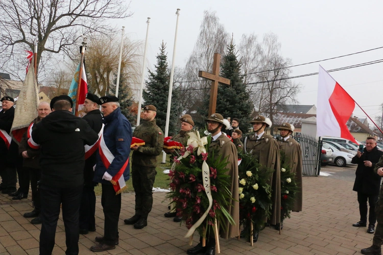 Pogrzeb kpt. Wacława Szaconia "Czarnego"