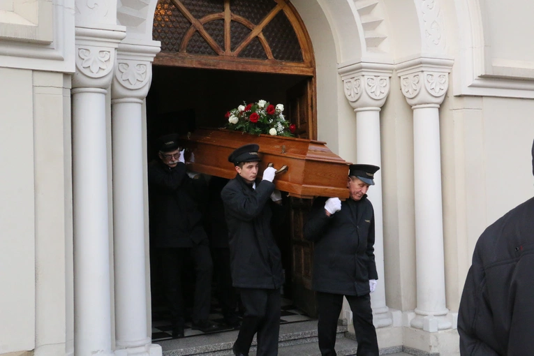 Pogrzeb kpt. Wacława Szaconia "Czarnego"