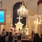 Błogosławieństwo na zakończenie nabożeństwa ekumenicznego.