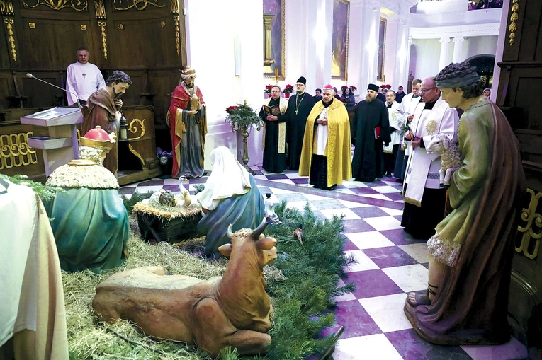 W nabożeństwie uczestniczyli przedstawiciele różnych wyznań.