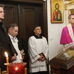 Płock. Wieczernia w cerkwi