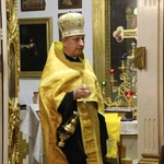 Płock. Wieczernia w cerkwi