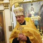 Płock. Wieczernia w cerkwi