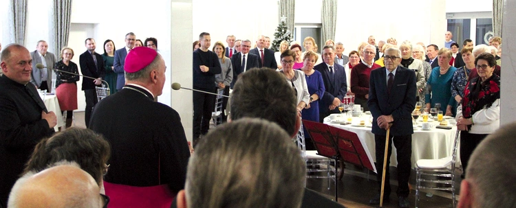 Uczestników spotkania odwiedził bp Andrzej Jeż.