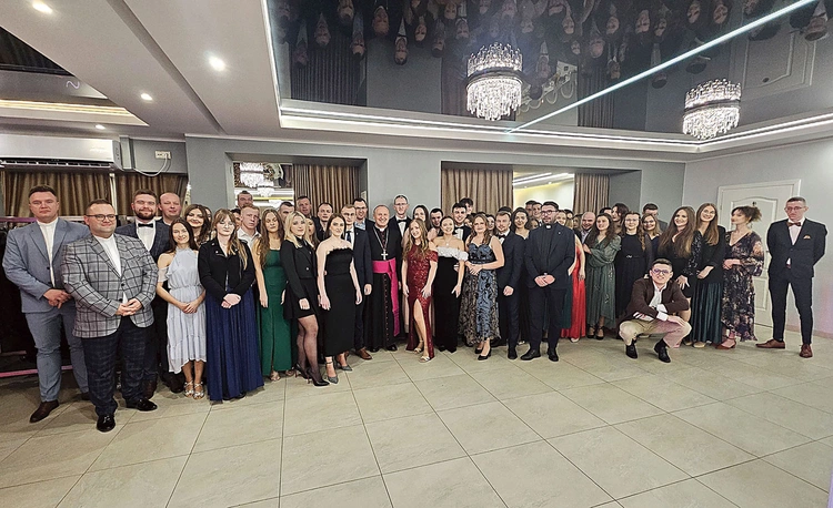 Studentów odwiedził bp Marek Solarczyk.