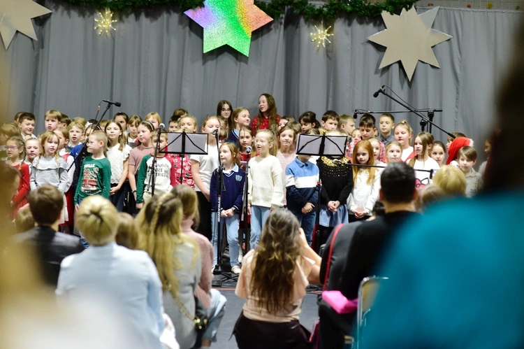 Olsztyn. Koncert kolęd w szkole katolickiej