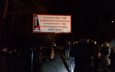 80. rocznica marszu śmierci w Brzegu Dolnym