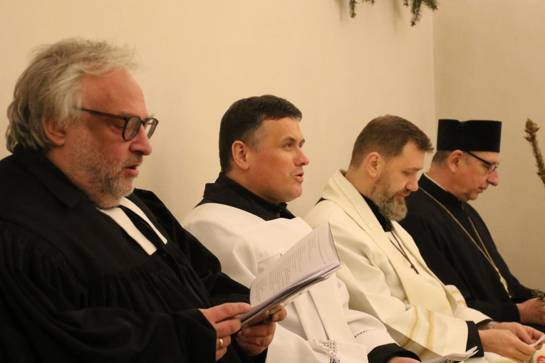 Płock. Nabożeństwo ekumeniczne w zborze