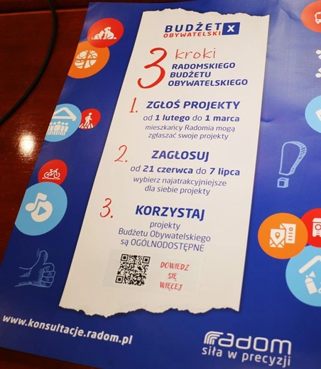 Rusza 13. edycja budżetu obywatelskiego w Radomiu