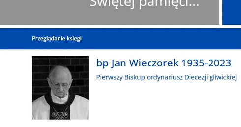 "Świętej pamięci…" - można wpisywać świadectwa