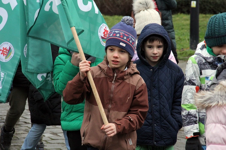 Pierwszy Marsz Radości w Zespole Szkół Salezjańskich