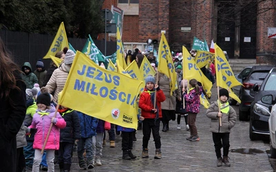 Pierwszy Marsz Radości w Zespole Szkół Salezjańskich