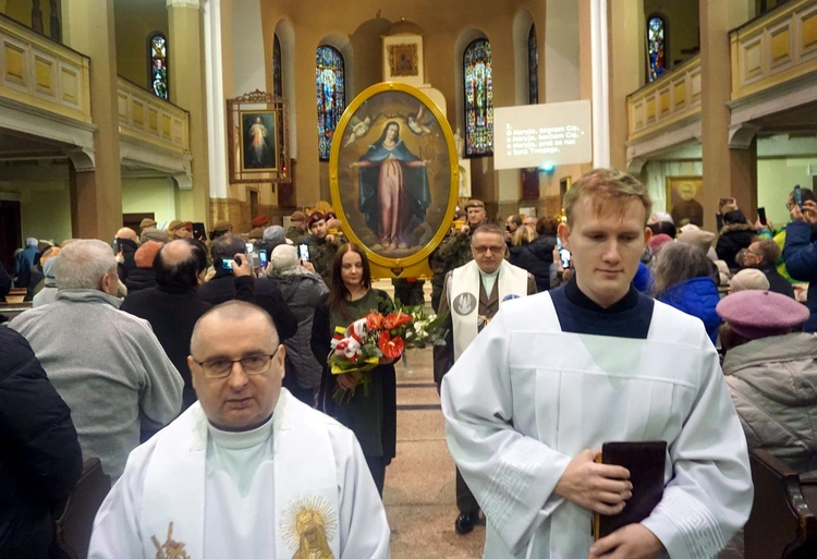 Pożegnanie obrazu Matki Bożej Łaskawej