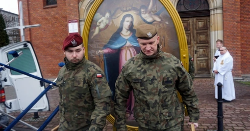 Pożegnanie obrazu Matki Bożej Łaskawej