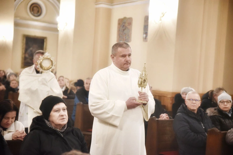 Olbrzym w kościele zdrojowym