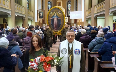 Pożegnanie obrazu Matki Bożej Łaskawej