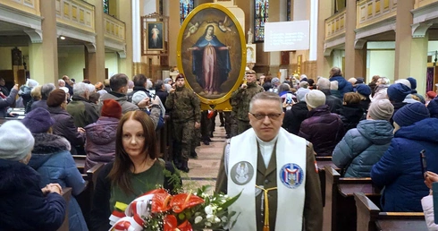 Pożegnanie obrazu Matki Bożej Łaskawej