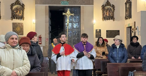 Nabożeństwo pokutne w sanktuarium Ożarowie