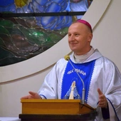 Bp Solarczyk modlił się w klasztorze klarysek w Skaryszewie