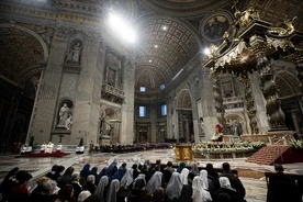 Podczas nieszporów z papieżem Franciszkiem