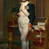 Portret Napoleona I, cesarza Francuzów, autorstwa Jacques’a-Louisa Davida (1812)