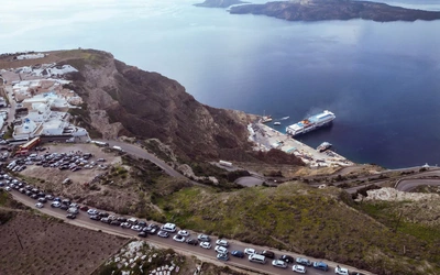Uciec z Santorini