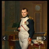Portret Napoleona I, cesarza Francuzów, autorstwa Jacques’a-Louisa Davida (1812)