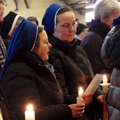 	Podczas diecezjalnego świętowania w bielskim „Sercu”.