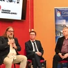 Prelegenci (od lewej): dr Sebastian Rosenbaum, Dariusz Ciapa i dr Dariusz Węgrzyn.