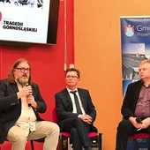 Prelegenci (od lewej): dr Sebastian Rosenbaum, Dariusz Ciapa i dr Dariusz Węgrzyn.