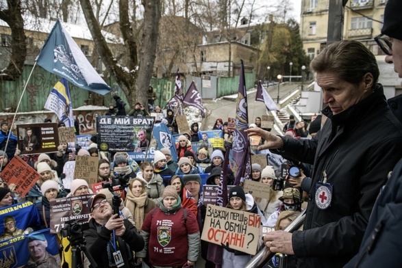 Podczas protestu