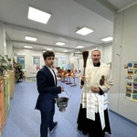 Poświęcenie nowego budynku NSP "Źródła"