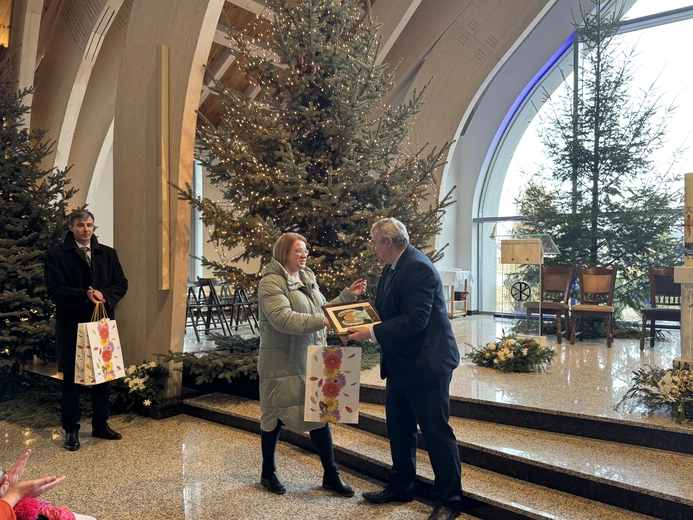 Poświęcenie nowego budynku NSP "Źródła"