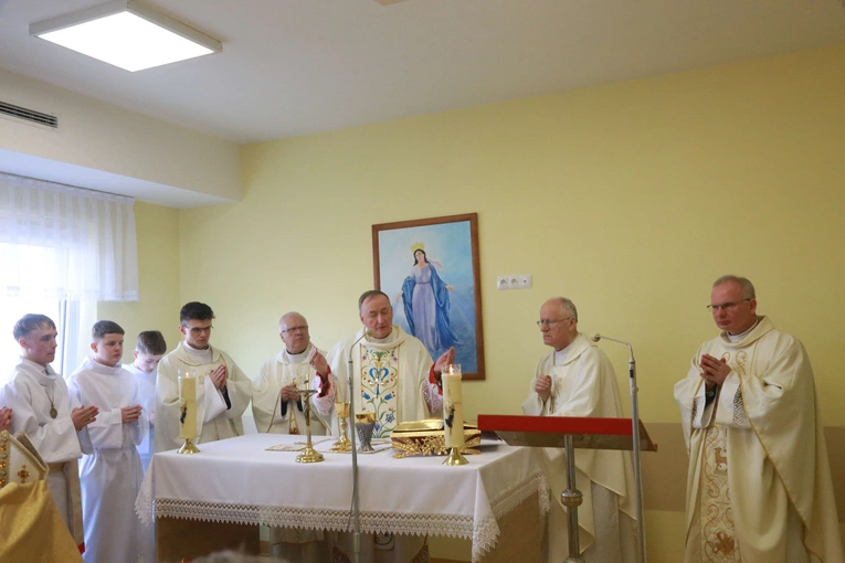 Poświęcenie kaplicy