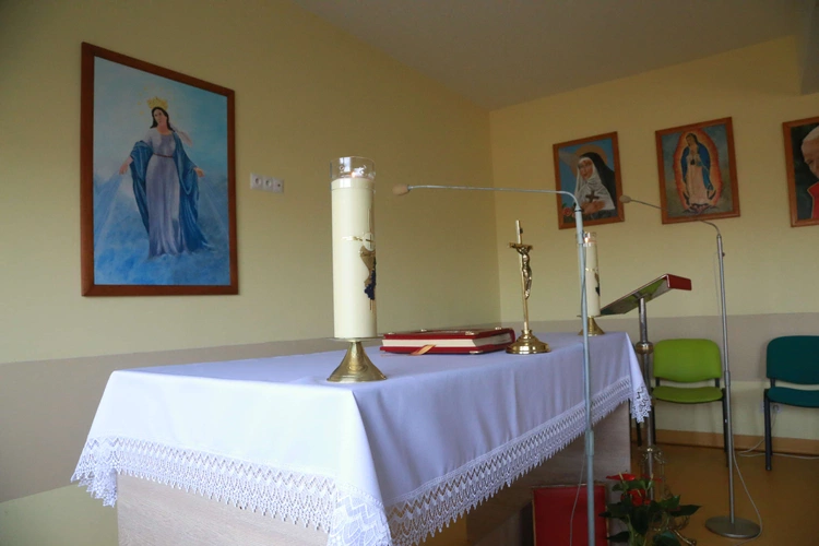 Poświęcenie kaplicy