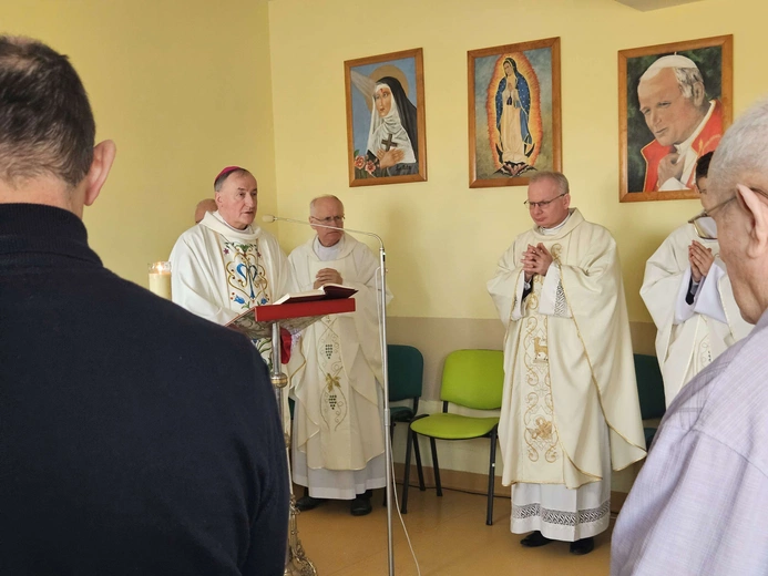 Poświęcenie kaplicy