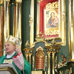 Dąbrowa Tarnowska. Poświęcenie odnowionego ołtarza, obrazu i ambony