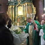 Dąbrowa Tarnowska. Poświęcenie odnowionego ołtarza, obrazu i ambony