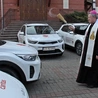 Nowa flota Caritas. To samochody dla pielęgniarek dojeżdżających do pacjentów onkologicznych