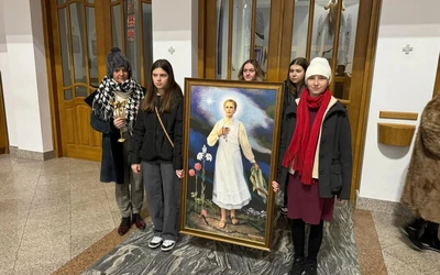 Relikwie bł. Karoliny Kózkówny w radomyślu nad Sanem