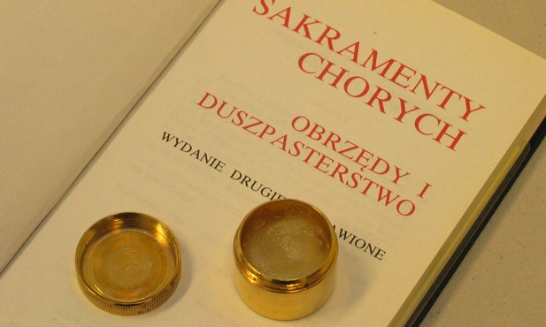 Sakramenty niosą pacjentom duchowe ukojenie