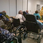 Abp Adrian Galbas w Hospicjum Caritas