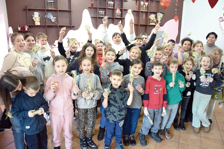 W czasie zajęć cukierniczych.