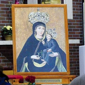 	Obraz, który peregrynuje po diecezji.