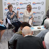 Spotkanie z autorkami w Centrum Dialogu Obywatelskiego.
